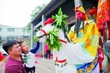 南海狮山万石村举行洪圣公诞辰巡游