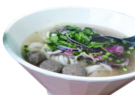 蔡澜越南粉汤头清甜 只是餐厅卡座太逼仄