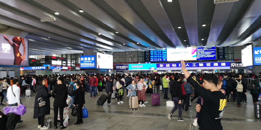 2019春运启动 预计深圳北40天发送旅客1087.