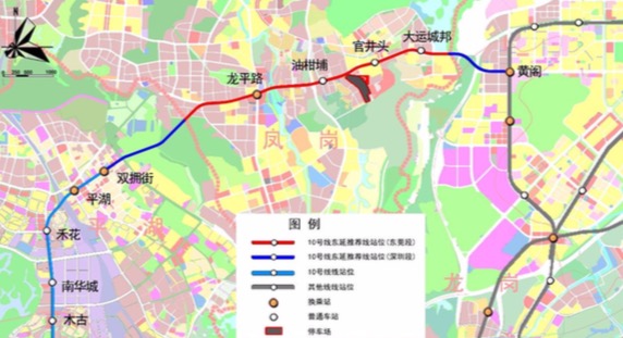 深圳地铁建设规划调整11条线路!6号线支线、1