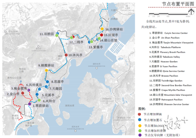 深圳人 淘金山绿道景点有新名字啦,你喜欢哪个?