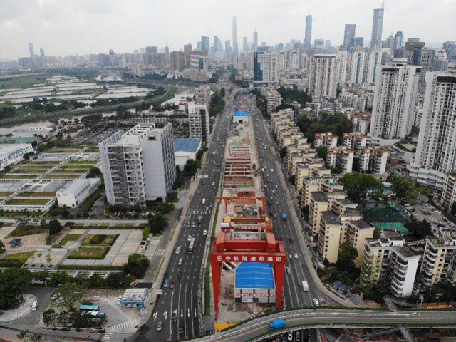 深圳春风隧道预计7月底盾构始发建成可驶达东部过境高速连接线